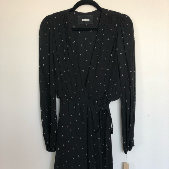 NWT Reformation Laughlin Dress in moon print - Picture 2 of 6
